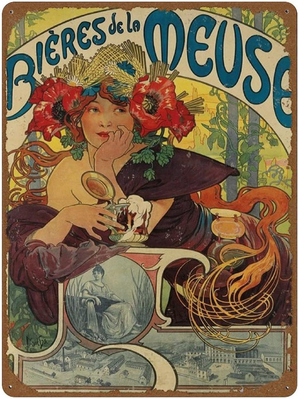 Wine Beer Mart - Bières De La Meuse Francia 1897