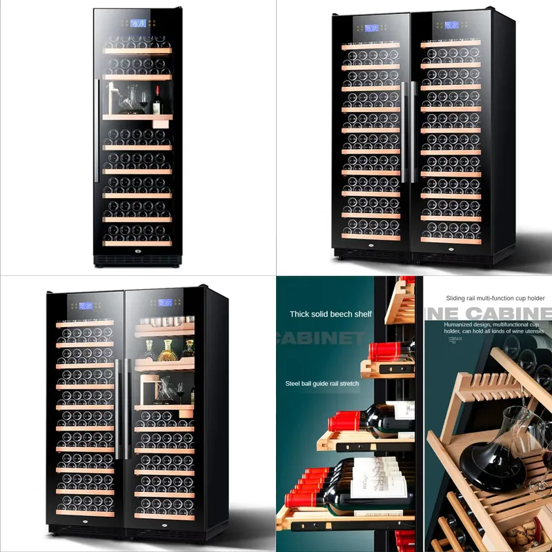 Wine Beer Fridge Cabinet - Frigorifero per vino con compressore, refrigeratore