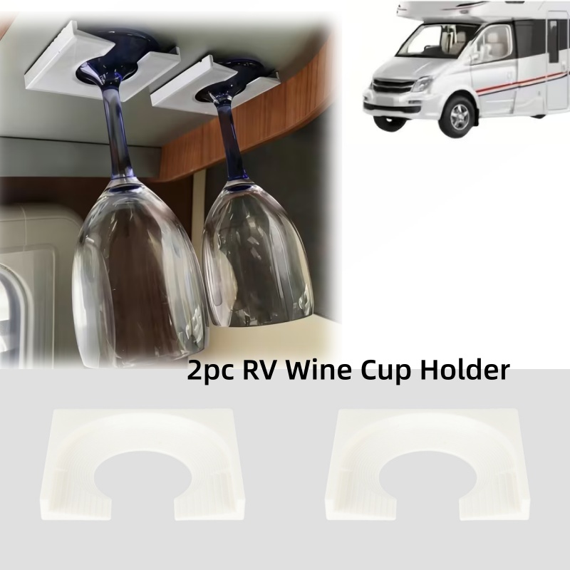 Wine & Beer Emporium - Portabicchieri per vino da 2 pezzi