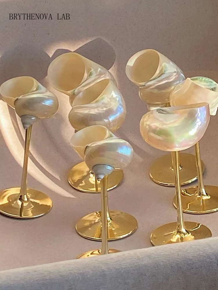 Wine Glass Set Crystal - AhunderJiaz Bicchieri da Vino Retrò a