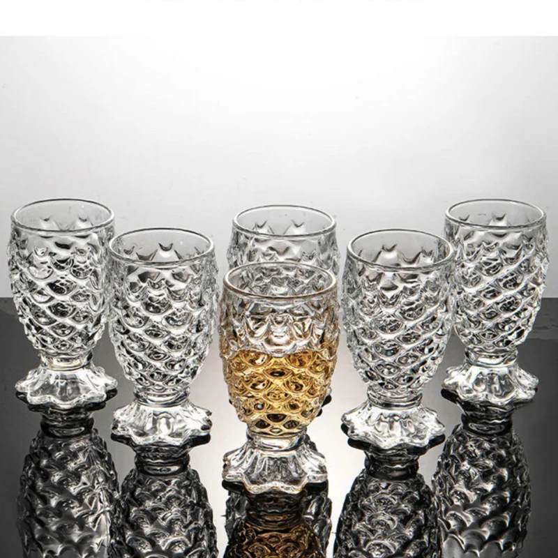 Wine Glass Set Crystal - Set da 6 bicchieri a forma