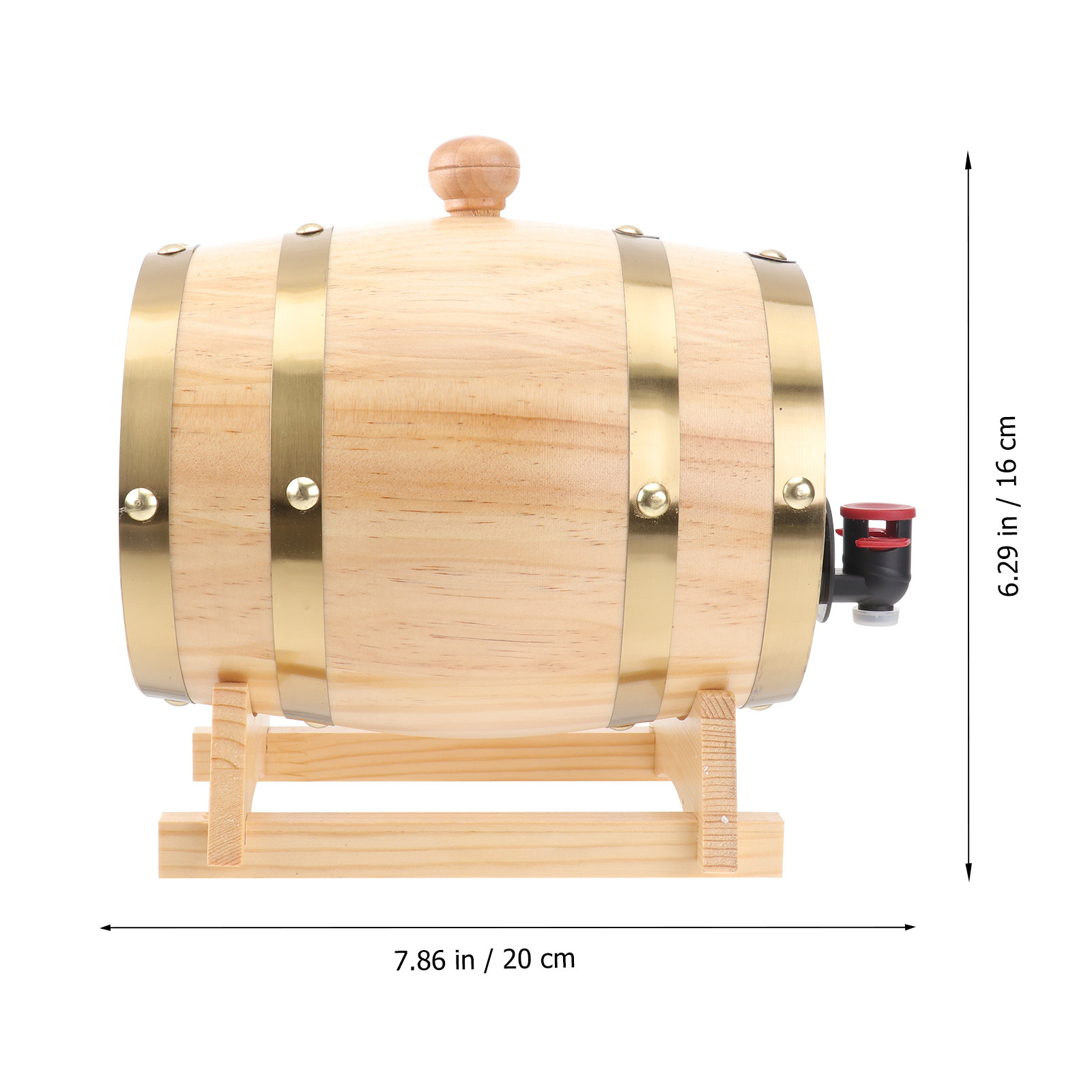 Set di 1 Bottiglia in Legno di - Wine Beer Spirits recensione e prezzo