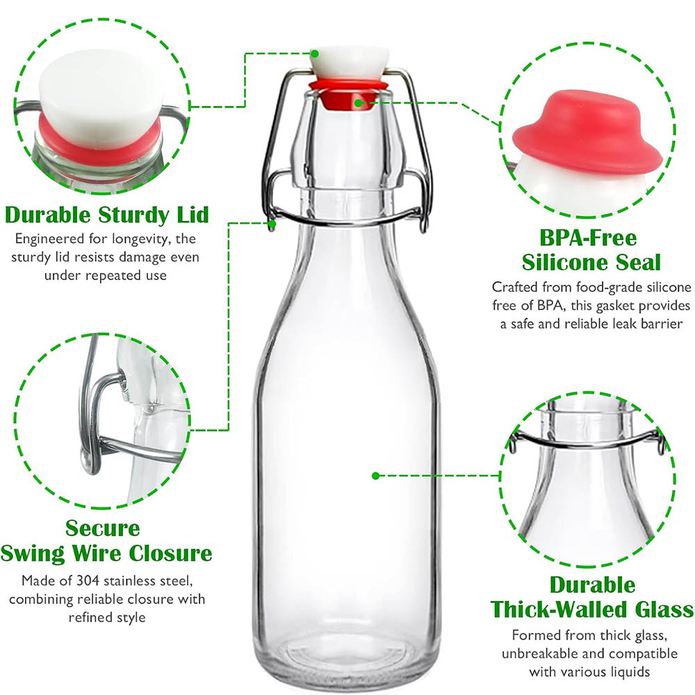Bottiglie in Vetro con Tappo a - Wine Beer Spirits recensione e prezzo