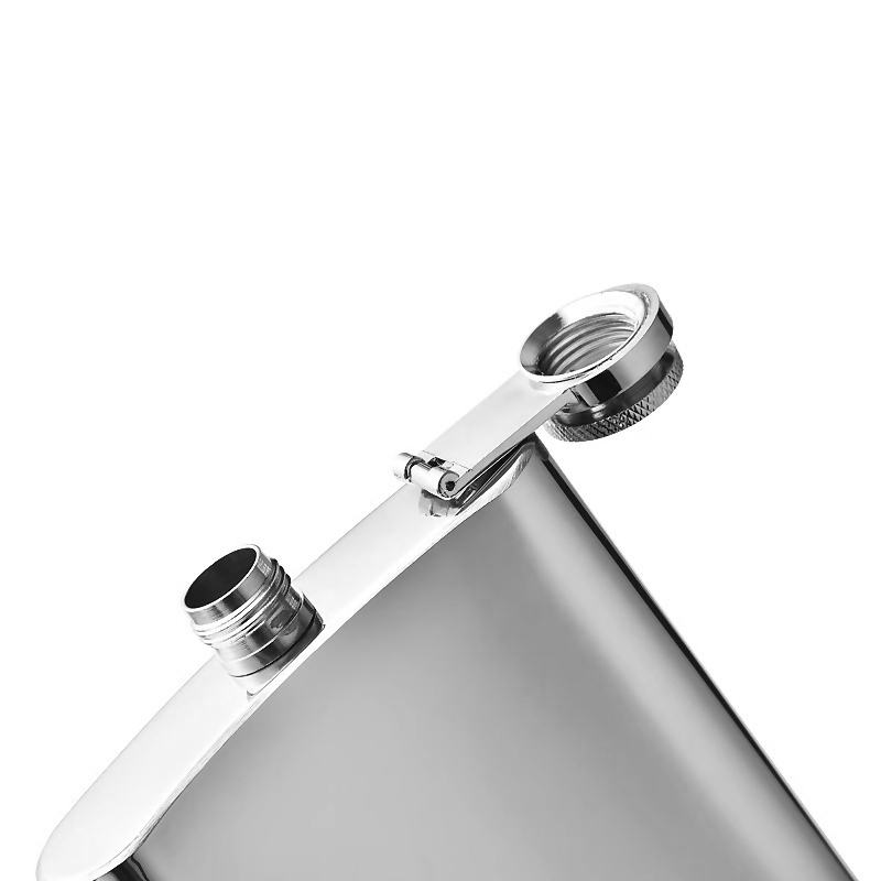 Fiaschetta in metallo acciaio  - Wine Beer Spirits recensione e prezzo